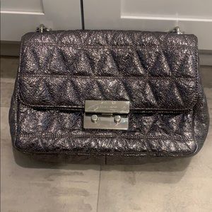 Michael kors metallic bag